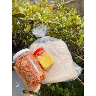 Bánh tráng muối tép bơ loại ngon