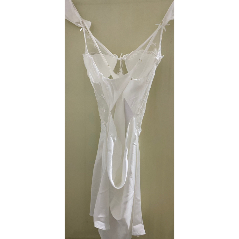 (VIDEO&ẢNH THẬT)Váy lụa hai dây cánh tiên phối lưới vỏ sò phối lưới có MÚT ngực cao cấp- MSP: SP918 | BigBuy360 - bigbuy360.vn