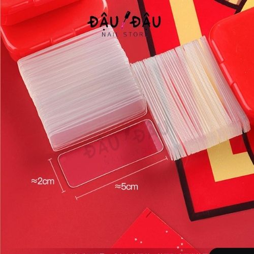 Set 60 miếng dán hai mặt hỗ trợ làm móng, dán móng giả - Phụ kiện làm nail chuyên nghiệp giá rẻ