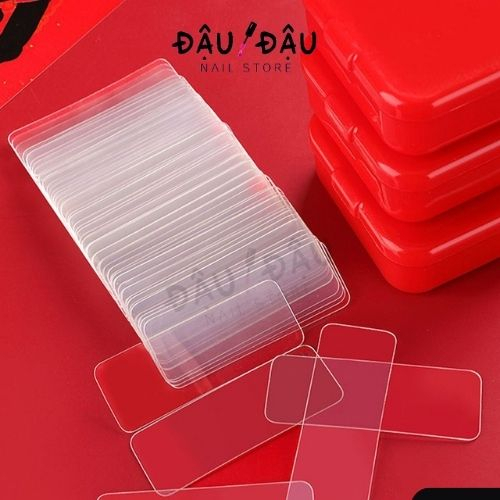 Set 60 miếng dán hai mặt hỗ trợ làm móng, dán móng giả - Phụ kiện làm nail chuyên nghiệp giá rẻ