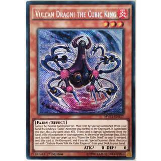 [Thẻ Yugioh] Vulcan Dragni the Cubic King |EN| Secret Rare