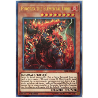 [Thẻ Yugioh] Pyrorex the Elemental Lord |EN| Ultra Rare