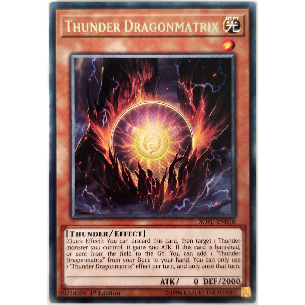 [Thẻ Yugioh] Thunder Dragonmatrix |EN| Rare