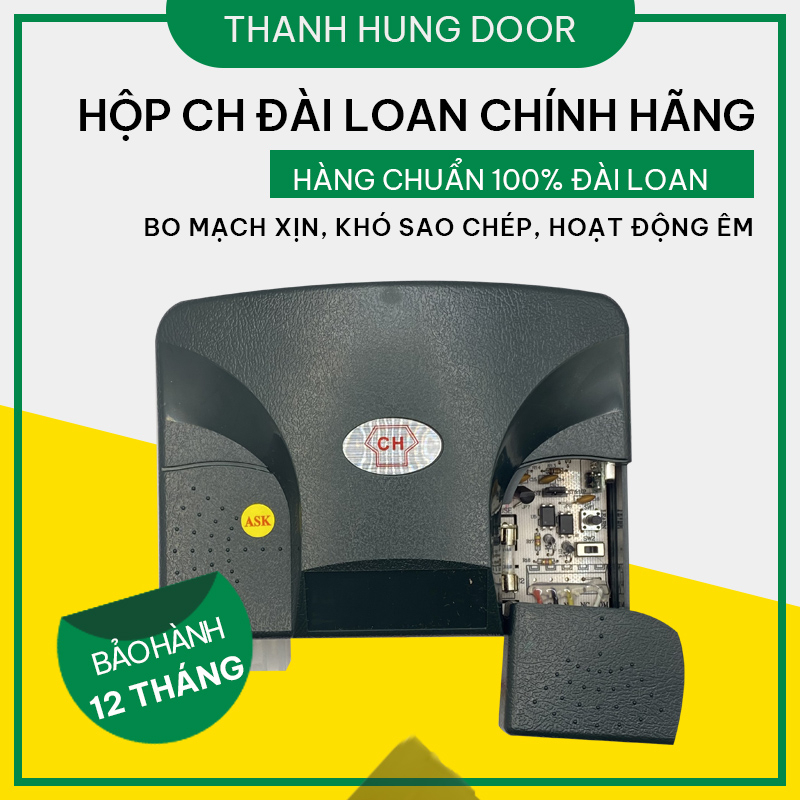 Hộp Nhận CH Chính Hãng Đài Loan, Bộ Điều Khiển Cửa Cuốn THANH HƯNG DOOR, Nhập Khẩu Đài Loan Chống Sao Chép, Bảo Hành 12T
