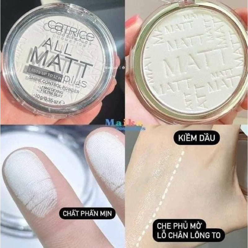 Phấn nén catrice không mầu