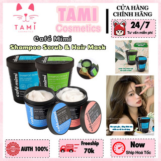 Tẩy Da Chết Da Đầu & Ủ Tóc Cafe MiMi làm sạch da đầu, giảm dầu bết, dưỡng tóc