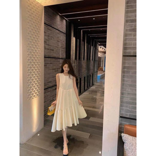 Đầm bigsize dáng xếp li xòe basic bánh bèo ( Thời trang Vicky G - Anitagreen ) HN0523
