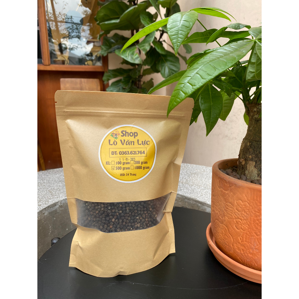 Hạt tiêu đen Loại 1  - gói 500g