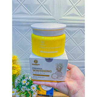 Kem Body Dứa BAMBOO Dưỡng Trắng, Thơm hương dứa