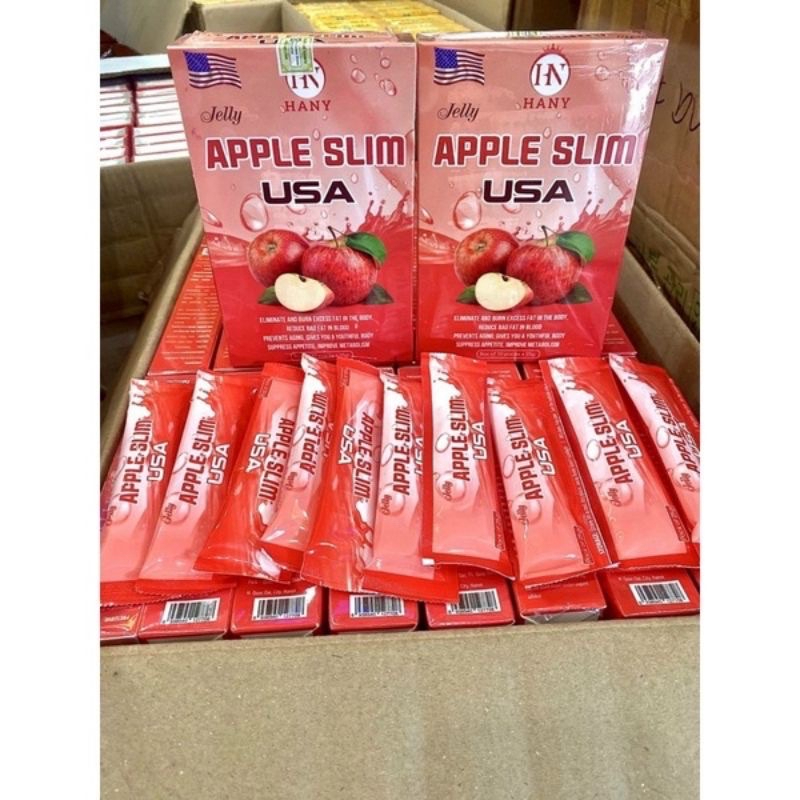 Thạch Táo Apple Giam Cân giảm cân, giảm béo, giảm cân hiệu quả, giữ dáng, đẹp da, an toàn, không cần ăn kiêng