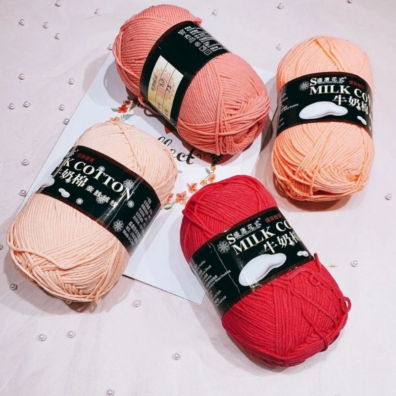 Len Milk Cotton 125g Loại 1