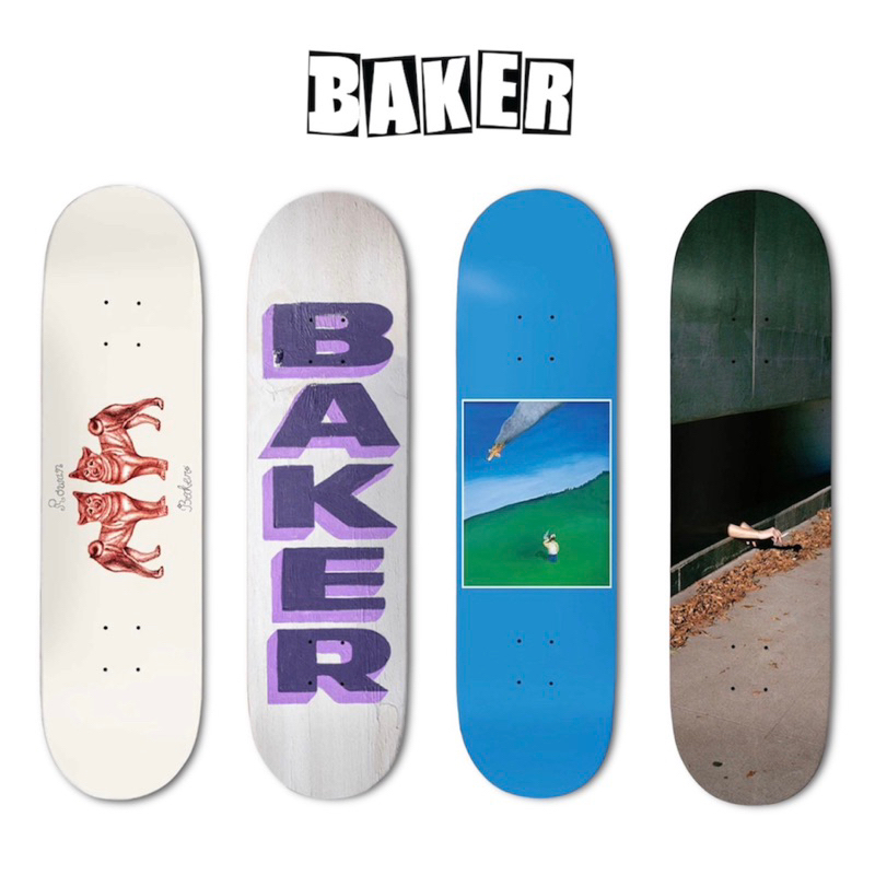 Mặt Ván Trượt Skateboard BAKER BRAND DECK 8.0