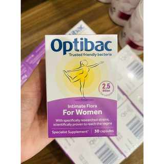 Men vi sinh optibac tím 30 viên