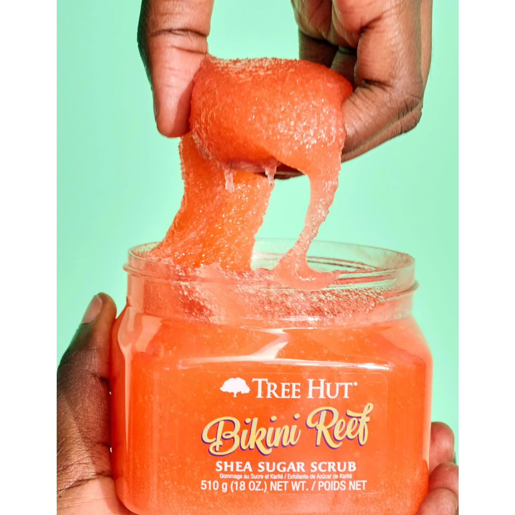 Tẩy tế bào chết cơ thể Tree Hut Bikini Reef Shea Sugar Scrub 510gr