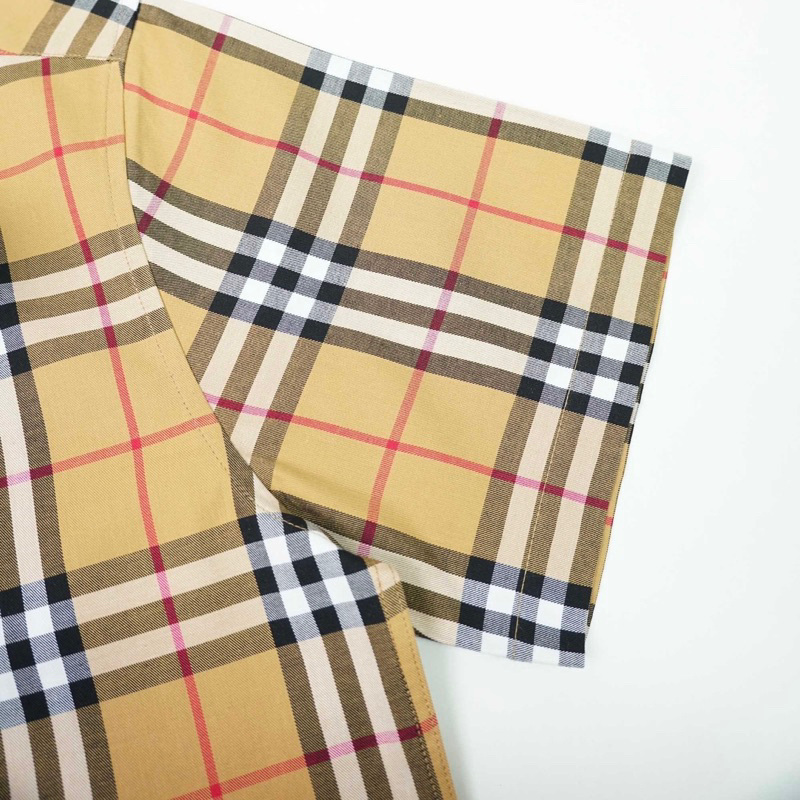 Áo Sơ Mi BBR Sọc Caro Trơn 💙FREESHIP💙Hàng Siêu Cấp Shirt Bur.berry - Đồ Đôi Nam Nữ Unisex