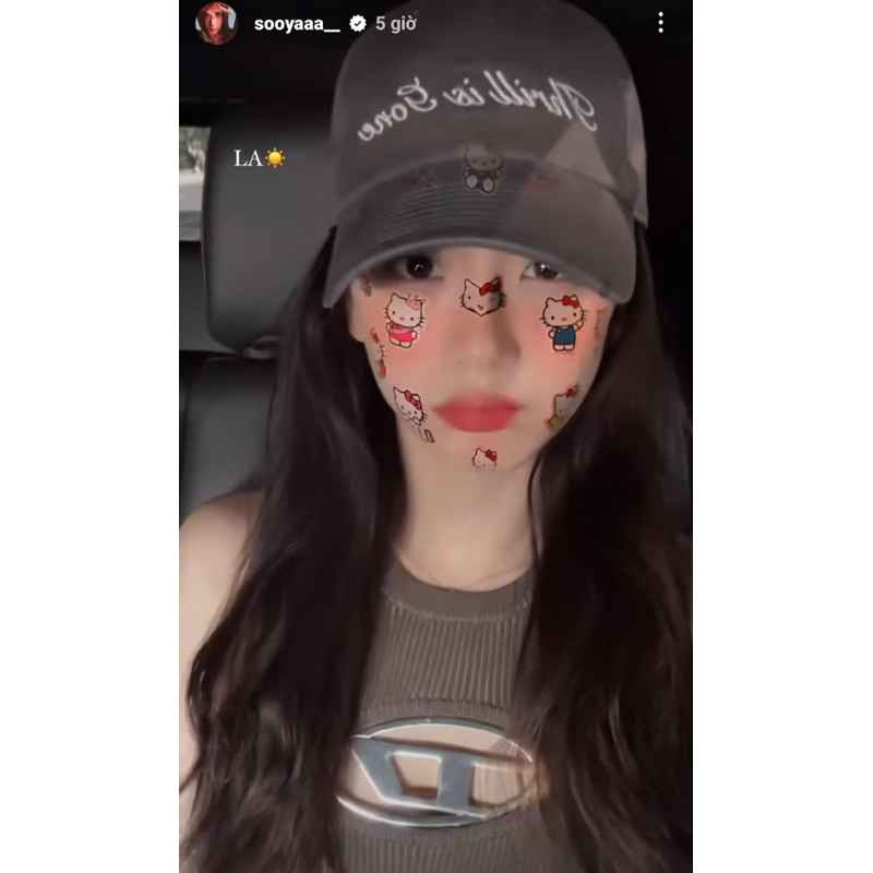 Áo tanktop Diesel giống Jisoo Blackpink