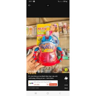 bình uống nước nuby 240ml