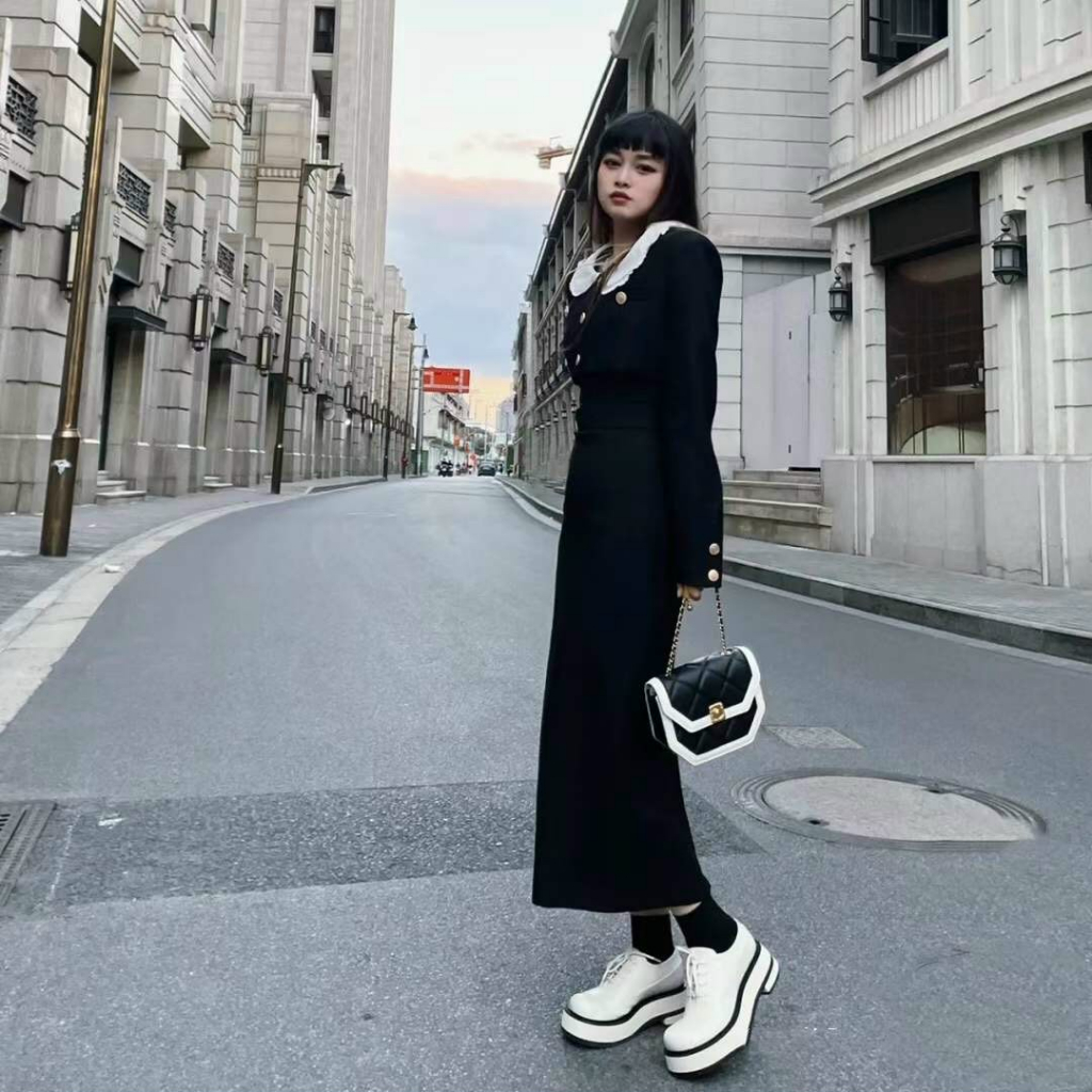 túi kẹp nách + đeo chéo nữ Size :20cm*6,5cm*14cm  𝗖𝗞𝟮-𝟮𝟬𝟲𝟳𝟭𝟰𝟬𝟲 đen