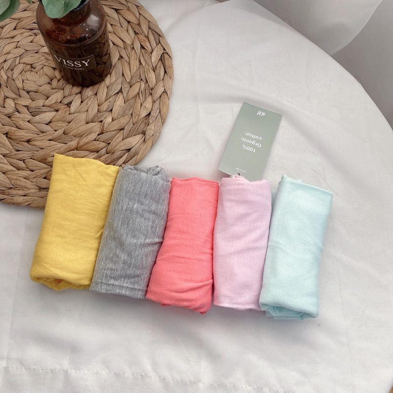 SET 5 QUẦN COTTON CẠP BÈO HM MẶC MÙA HÈ CHO BÉ GÁI