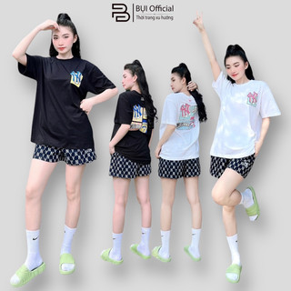 Áo thun cao cấp form rộng thương hiệu MLB Logo NY [ BỤI STORE ]