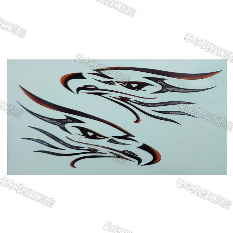 Tem dán xe tải mô hình 1:24