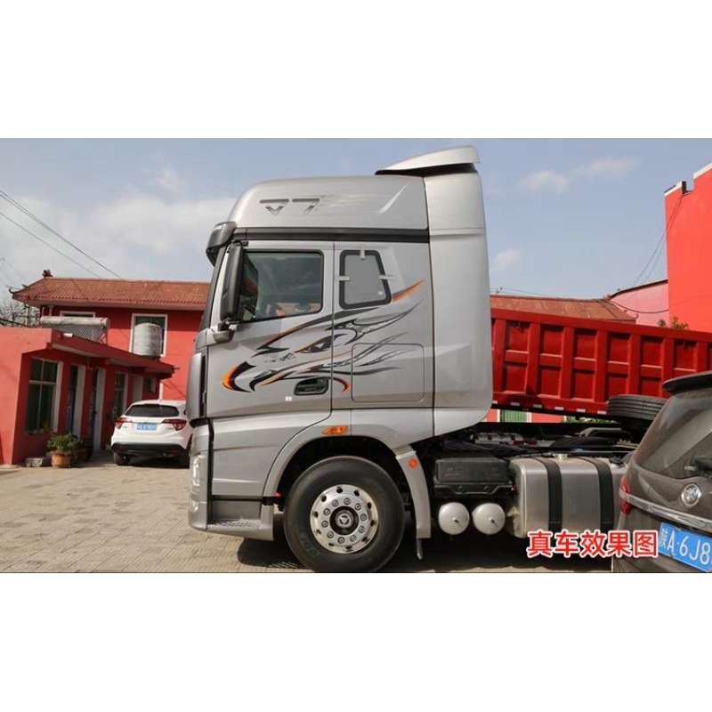 Tem dán xe tải mô hình 1:24