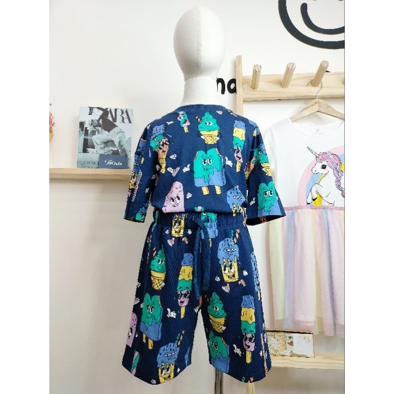 Sét bộ cotton bé trai HM Authentic