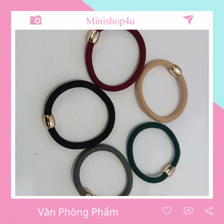 Dây buộc tóc trơn nhiều màu loại đẹp