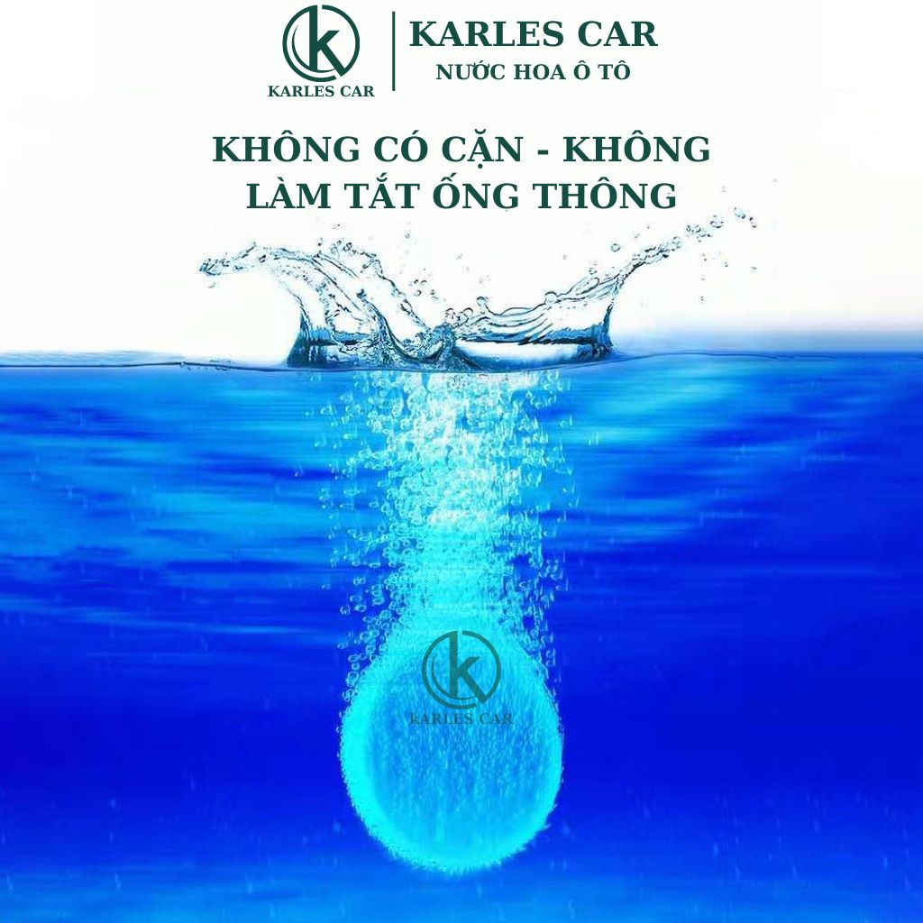 Viên Sủi Rửa Kính Xe Ô Tô, Viên Nén Pha Nước Rửa Kính Oto