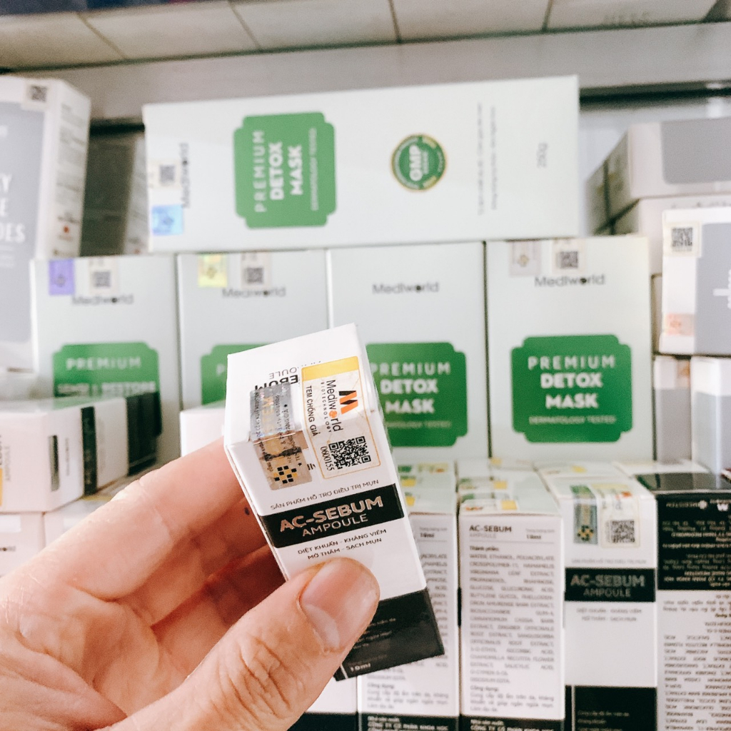 Serum hỗ trợ chăm sóc và ngăn ngừa mụn AC - Sebum Ampoule Mediworld