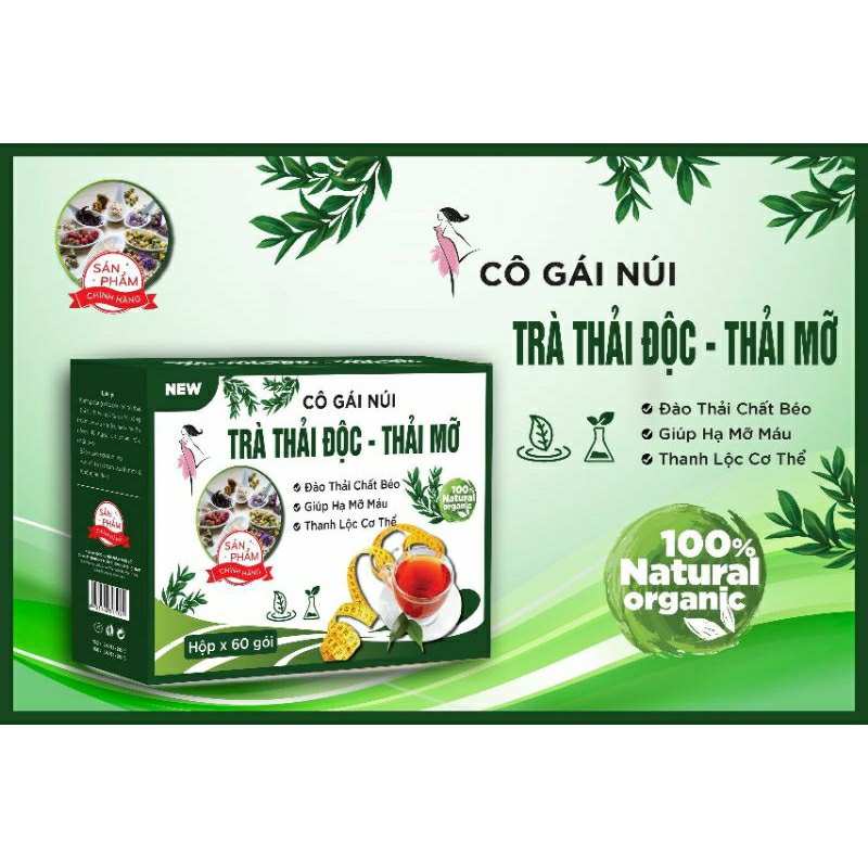 TRÀ THẢI ĐỘC - THẢI MỠ