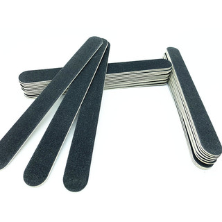 Set 10 cây dũa móng giấy đen mịn dài 13cm
