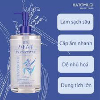 Tẩy trang Hatomugi Nhật 500ml