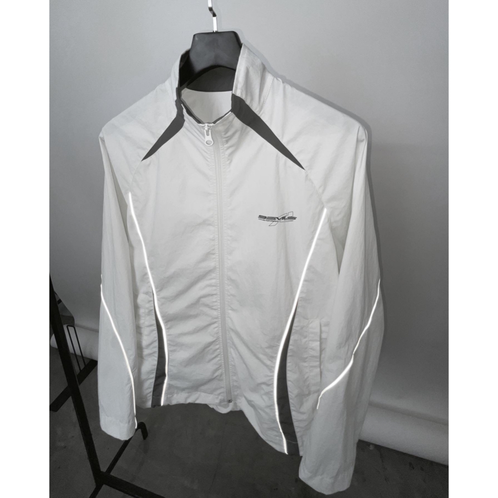 95MILES - ÁO KHOÁC DÙ THỂ THAO PHỐI MÀU BOLT OS TRACK JACKET