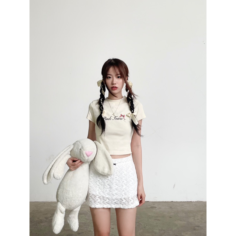 Áo croptop thêu OHOH