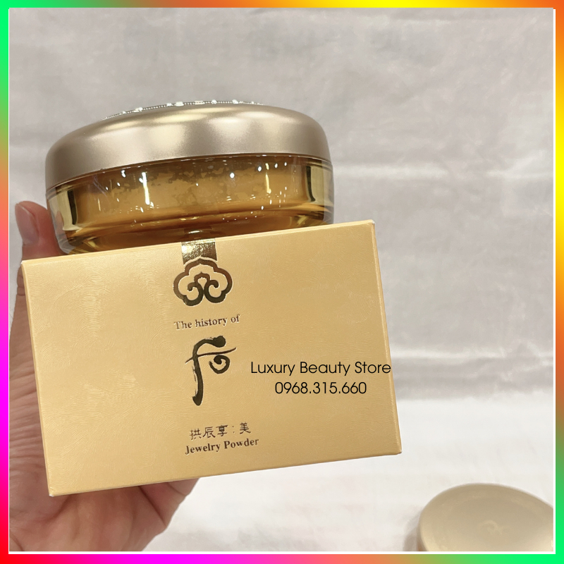 Phấn phủ bắt sáng dạng bột Whoo Gongjinhyang Mi Jewwelry Powder SPF35, PA++