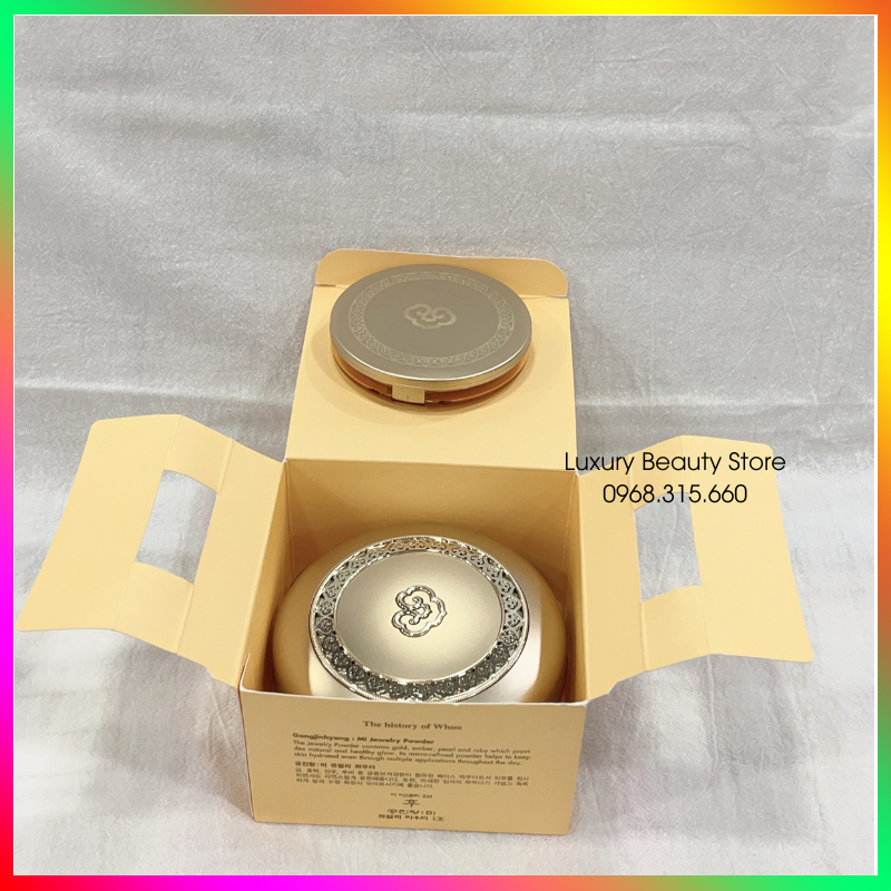Phấn phủ bắt sáng dạng bột Whoo Gongjinhyang Mi Jewwelry Powder SPF35, PA++