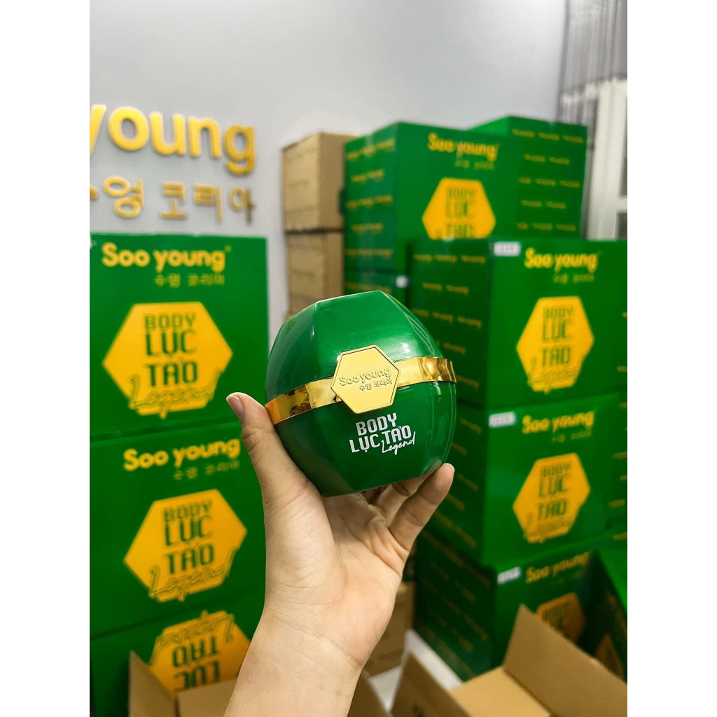 (Giảm Sốc) Kem Dưỡng Da Body Lục Tảo Soo Young Legend 250Gram - Chính Hãng 100% | BigBuy360 - bigbuy360.vn