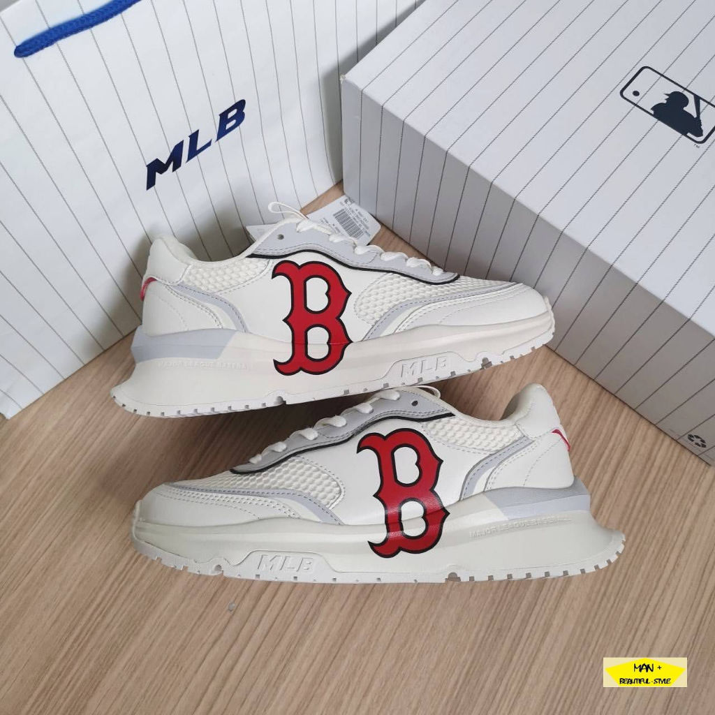 Giày MLB Chunky Runner Boston Red Sox, giày thể thao nữ mlb, giày thể thao nam chunky full box, free ship