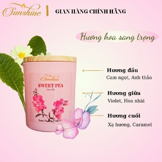 Nến thơm cao cấp không khói, hương mùa hè