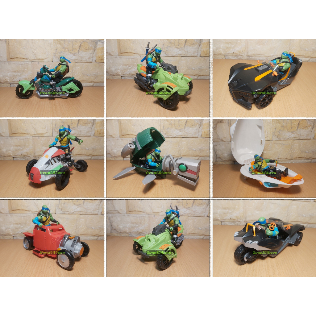 [ Sẵn ] Mô hình xe ninja rùa trong Teenage Mutant Ninja Turtles khoảng 20 cm
