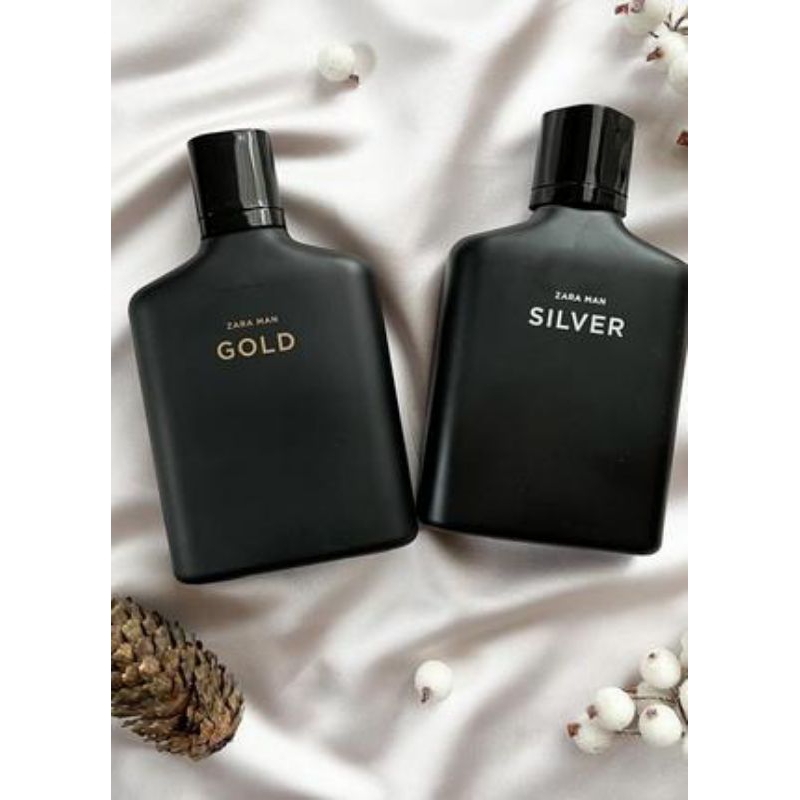 Set 2 chai Silver +Gold 30ml, 80ml