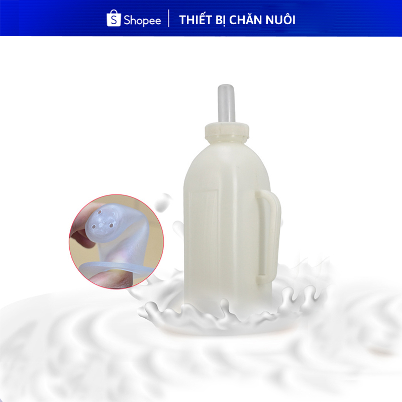 Bình bú sữa cho bò bê nghé bò con 2 kích thước