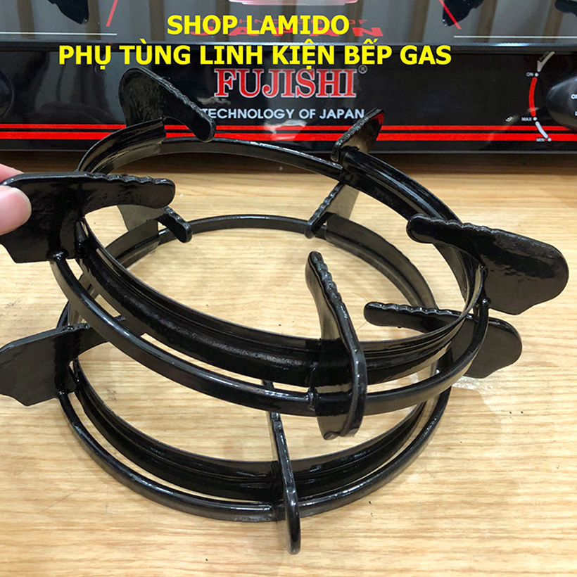COMBO 2 cái Kiềng chắn gió   dùng cho các loai bếp gas 5 chân