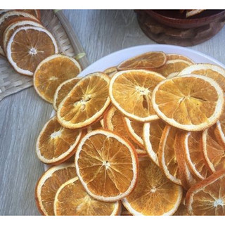 Cam lát sấy khô pha trà, làm decor trang trí