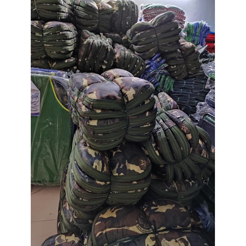 Võng quân đội có mùng to dày cao cấp tặng kèm 3m dây dù.