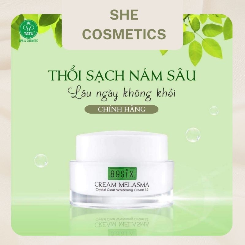 Kem Nám Trắng Da S2 TATU 30g