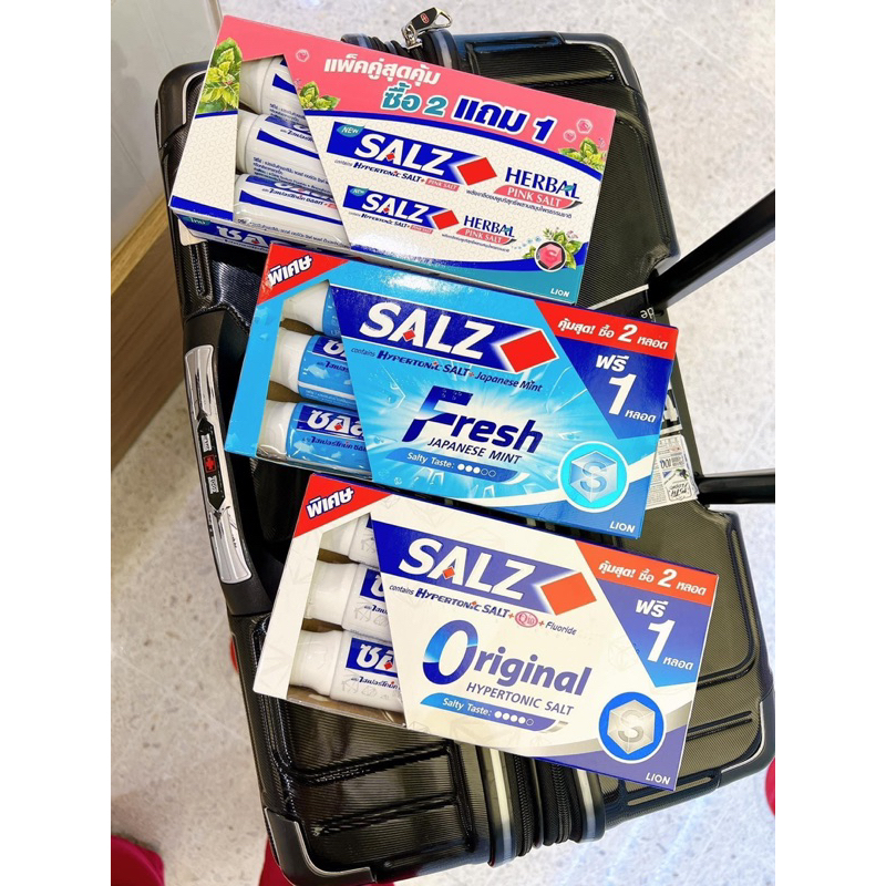 Kem Đánh Răng Salz Thái Lan Giúp Trắng Sáng Răng Hiệu Quả