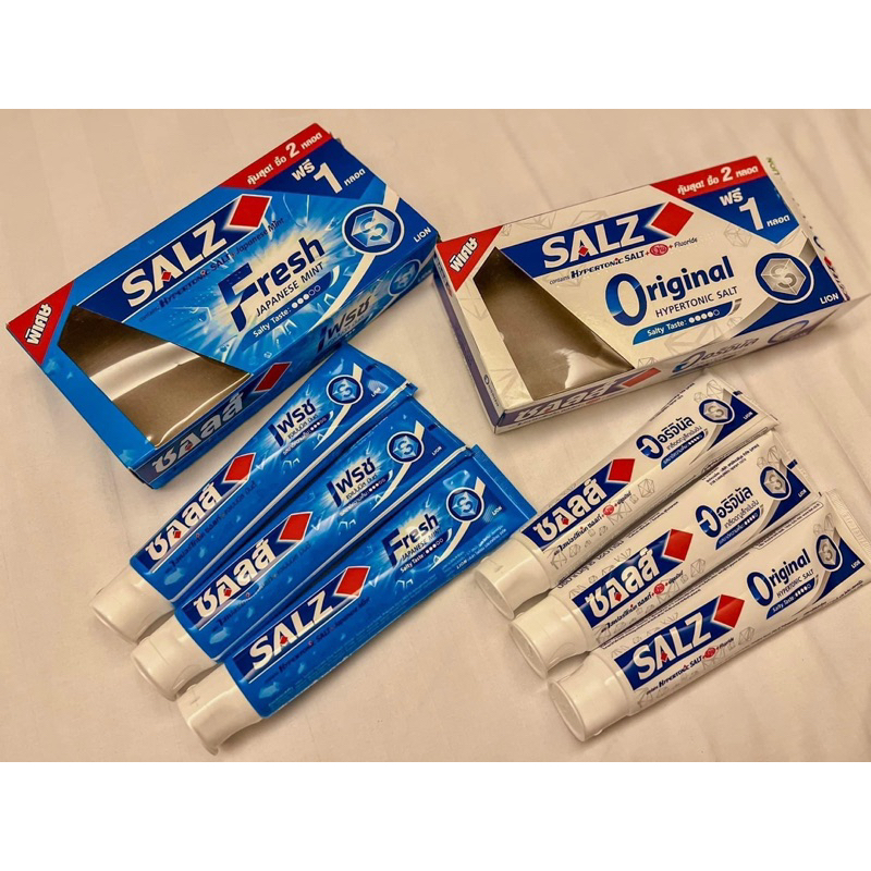 Kem Đánh Răng Salz Thái Lan Giúp Trắng Sáng Răng Hiệu Quả