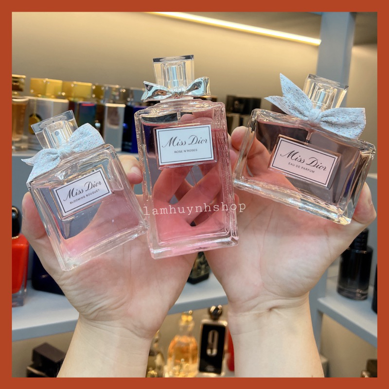 Nước hoa Nữ MISS DIOR EDP - Blooming Bouquet - Rose & Rose 5ml - 10ml